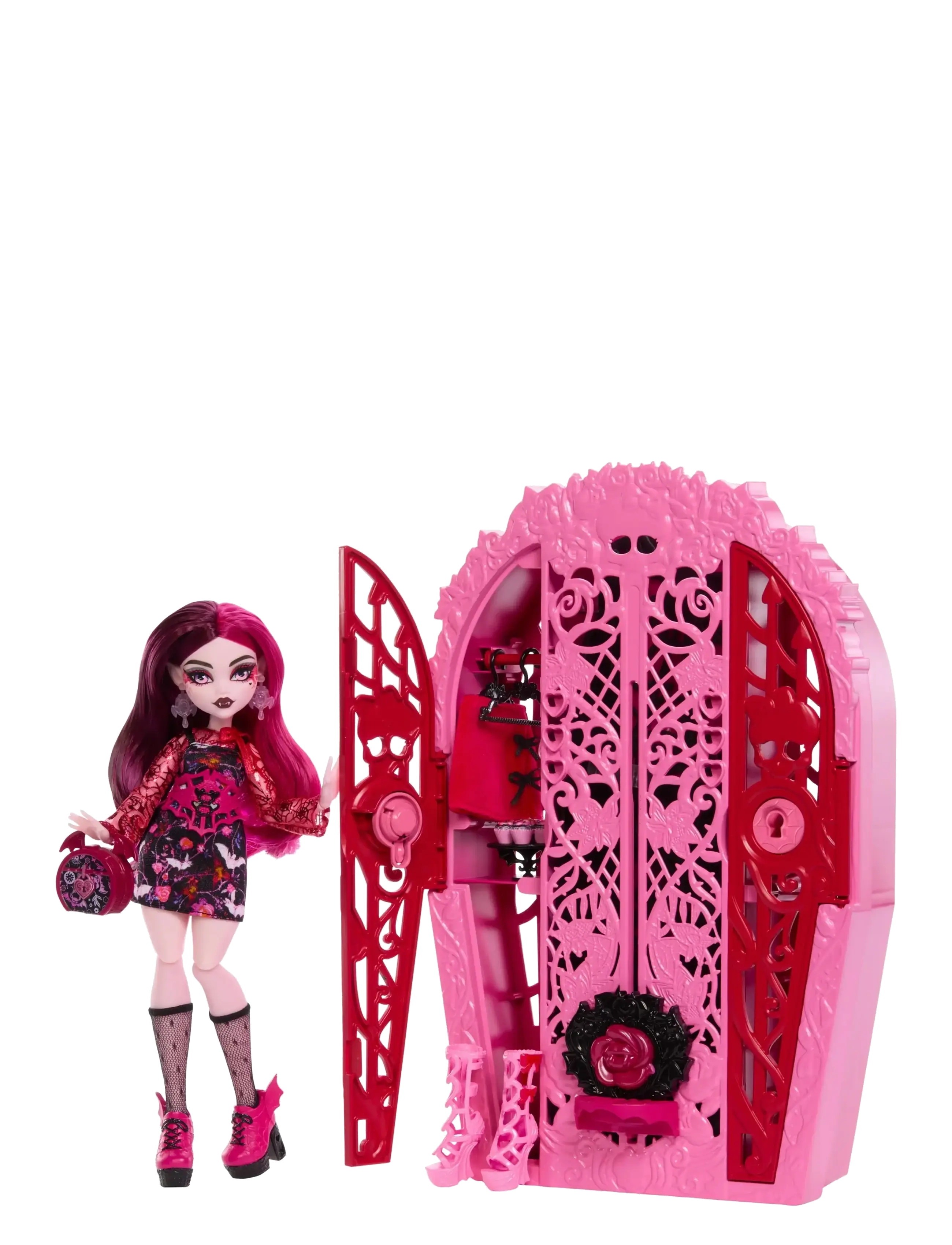 Monster High Skulltimate Secrets Garden Mysteries Playset, Draculaura Doll with 19+ Surprises - Puppen - MULTI COLOR / multi