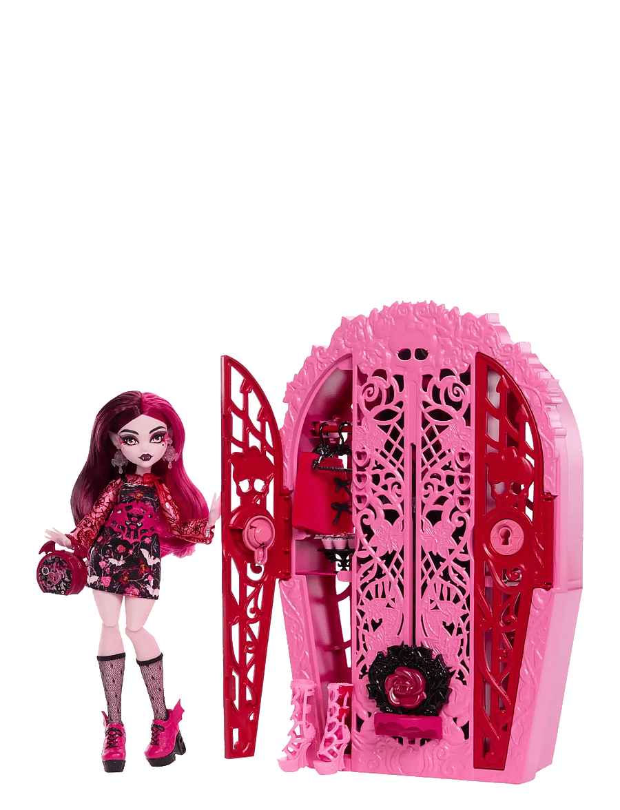 Monster High - Skulltimate Secrets Garden Mysteries Playset, Draculaura Doll with 19+ Surprises - nukud - multi color - 1