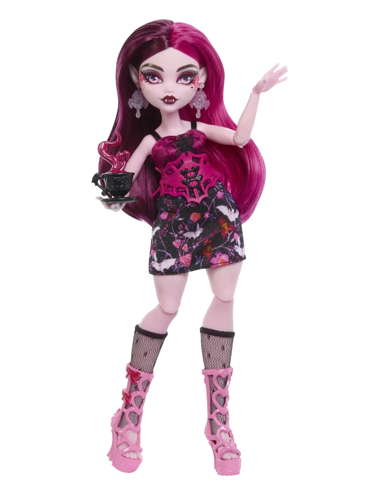 Monster High - Skulltimate Secrets Garden Mysteries Playset, Draculaura Doll with 19+ Surprises - dúkkur - multi color - 3