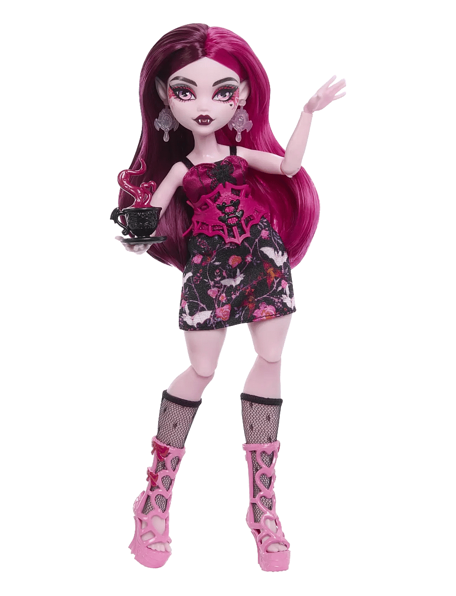 Monster High - Skulltimate Secrets Garden Mysteries Playset, Draculaura Doll with 19+ Surprises - dúkkur - multi color - 3