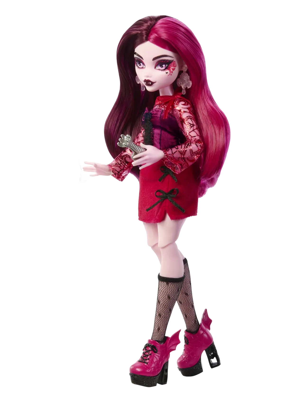Monster High - Skulltimate Secrets Garden Mysteries Playset, Draculaura Doll with 19+ Surprises - dúkkur - multi color - 4