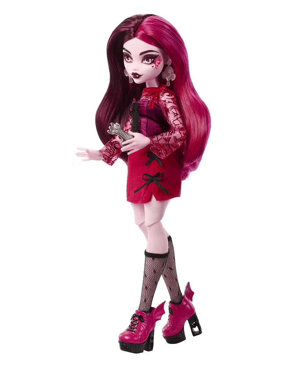 Monster High - Skulltimate Secrets Garden Mysteries Playset, Draculaura Doll with 19+ Surprises - dúkkur - multi color - 4