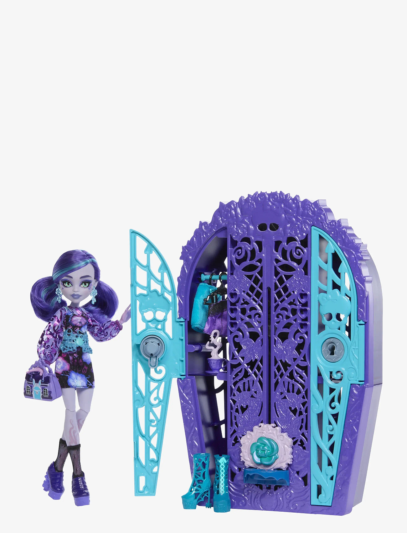 Monster High - Skulltimate Secrets Garden Mysteries Playset, Twyla Doll with 19+ Surprises - dolls - multi color - 1