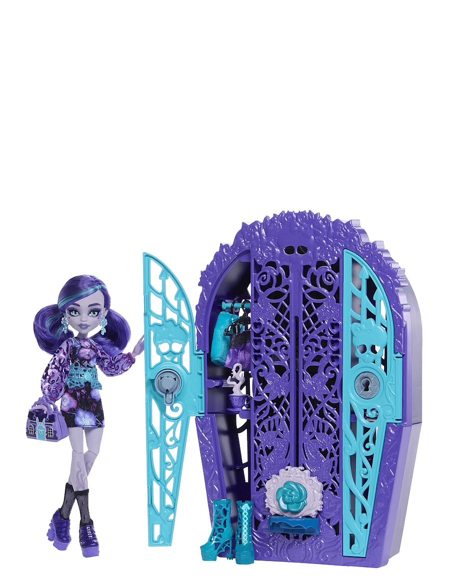 Monster High - Skulltimate Secrets Garden Mysteries Playset, Twyla Doll with 19+ Surprises - nukud - multi color - 1