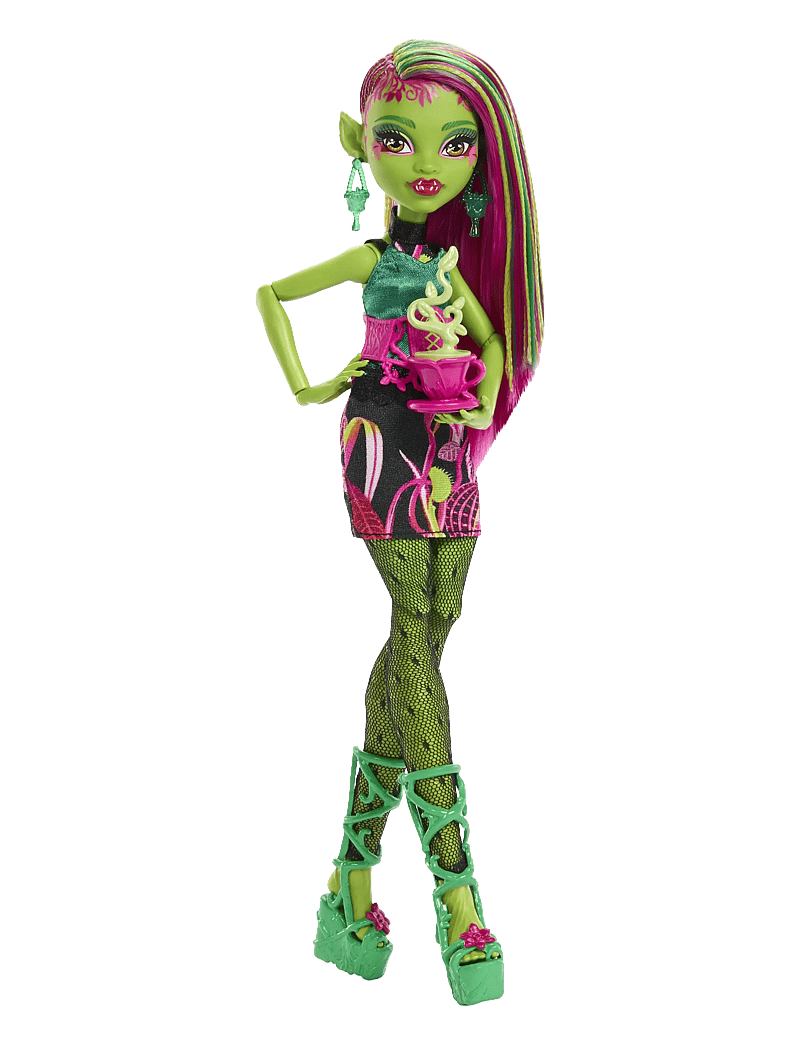 Monster High - Skulltimate Secrets Garden Mysteries Playset, Venus McFlytrap Doll with 19+ Surprises - puppen - multi color - 2