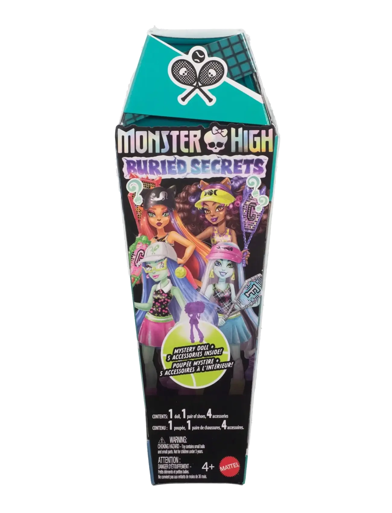 Monster High Buried Secrets Surprise Dolls with Courtside Fang-Out Theme (Characters May Vary) - Spielzeug - MULTI COLOR / multi