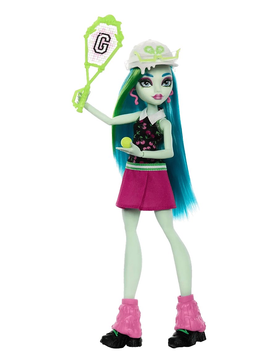 Monster High - Buried Secrets Surprise Dolls with Courtside Fang-Out Theme (Characters May Vary) - puppen - multi color - 3