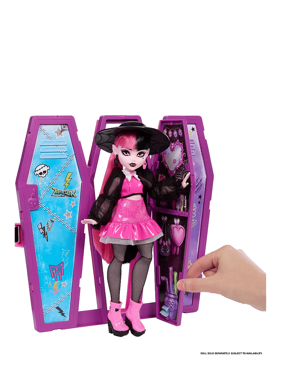 Monster High - Draculaura Secret Potion Room Doll Playset with 12+ Accessories, Plus Transformations - mängukomplektid - multi color - 5