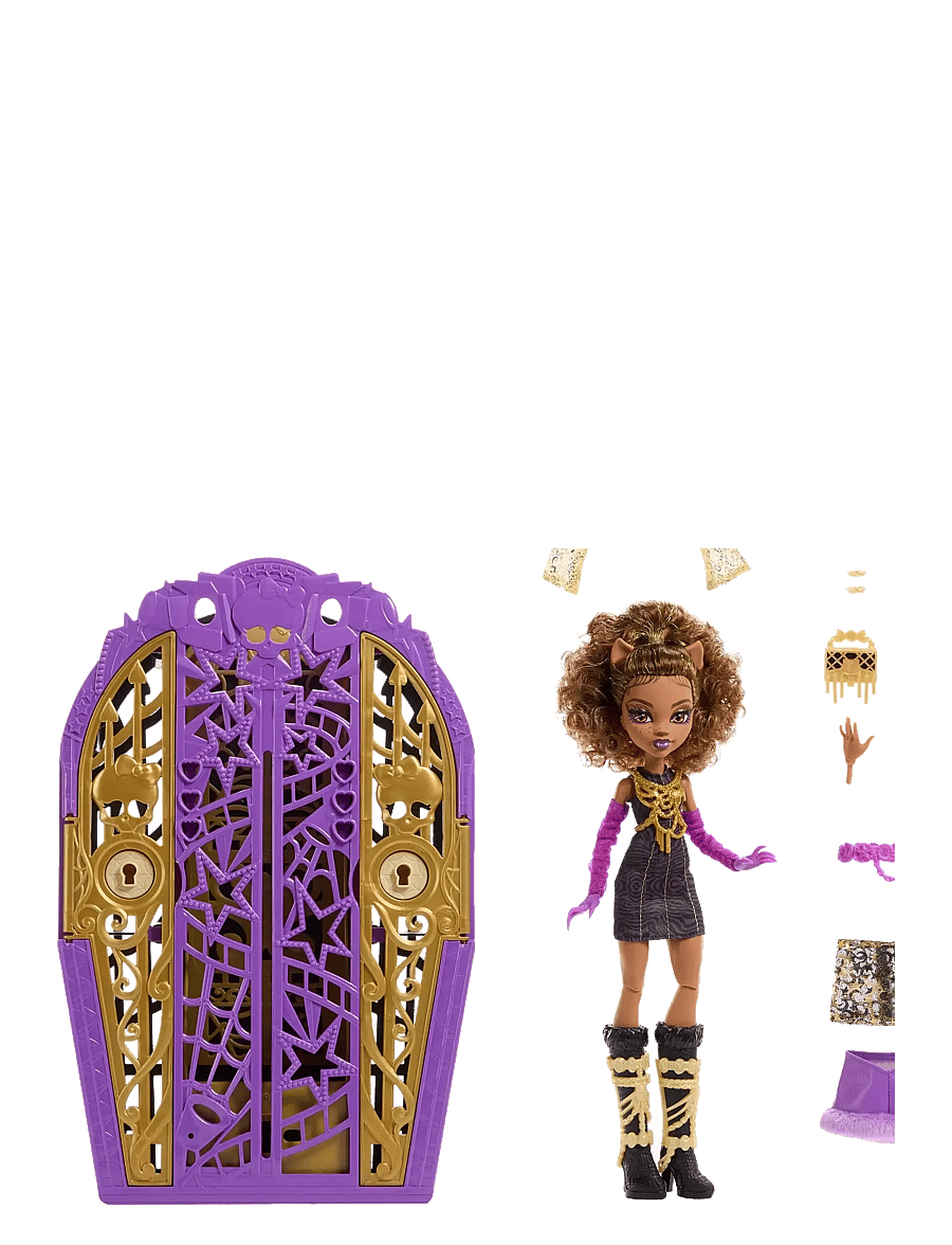 Monster High - Skulltimate Secrets Hauntlywood Mysteries Doll, Clawdeen Wolf with 19+ Surprises - puppen - multi color - 2