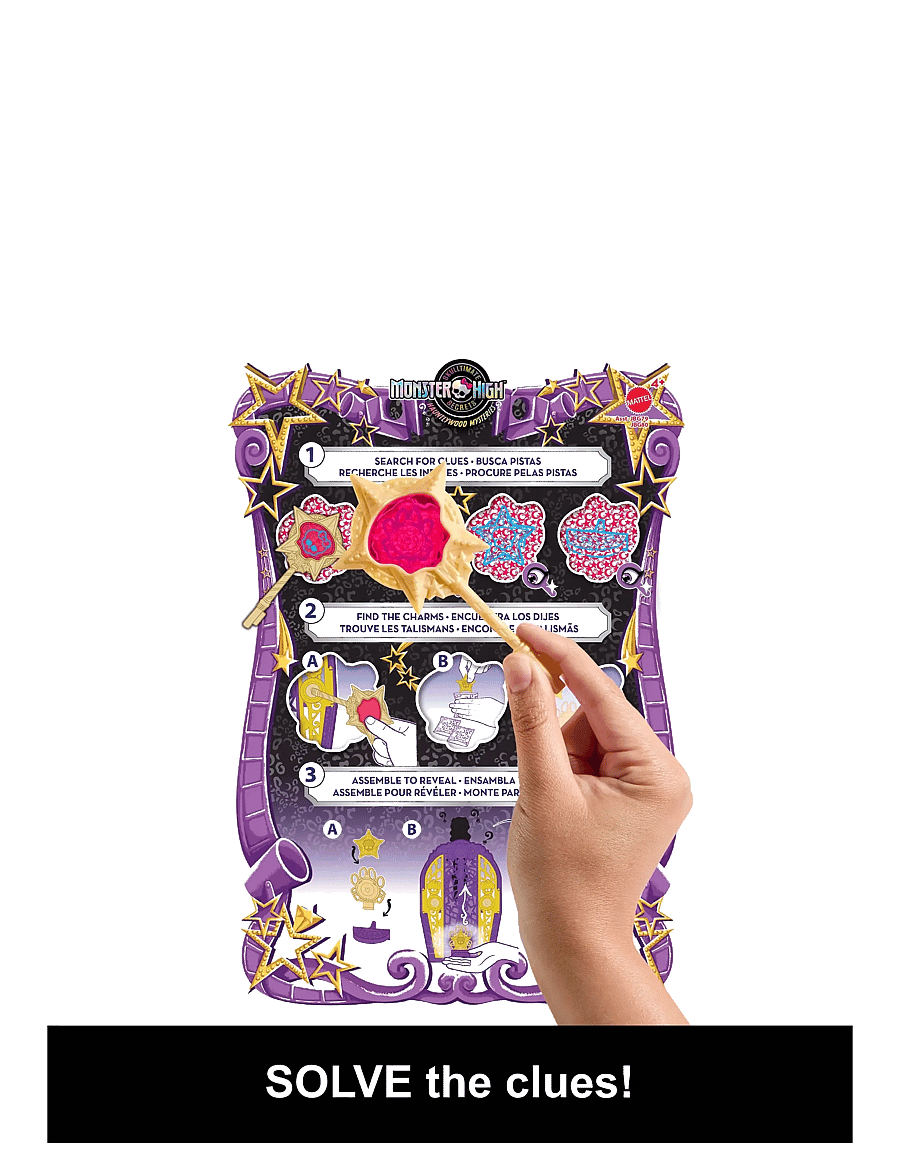 Monster High - Skulltimate Secrets Hauntlywood Mysteries Doll, Clawdeen Wolf with 19+ Surprises - puppen - multi color - 5