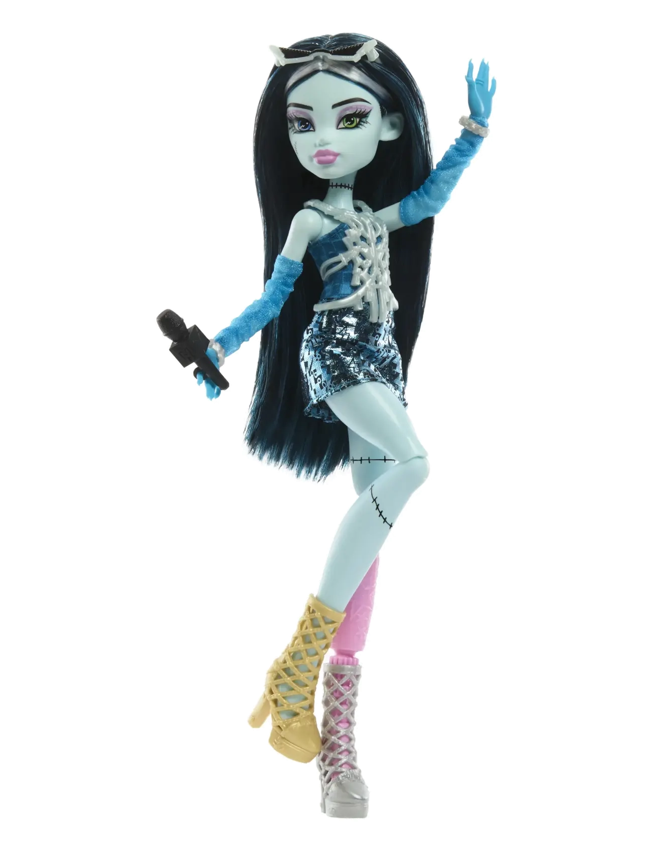 Monster High - Skulltimate Secrets Hauntlywood Mysteries Doll, Frankie Stein with 19+ Surprises - poupées - multi color - 2
