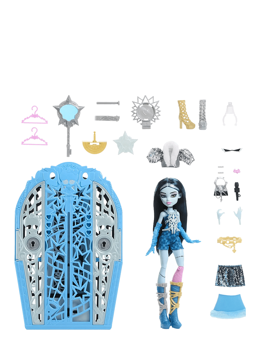 Monster High - Skulltimate Secrets Hauntlywood Mysteries Doll, Frankie Stein with 19+ Surprises - puppen - multi color - 4