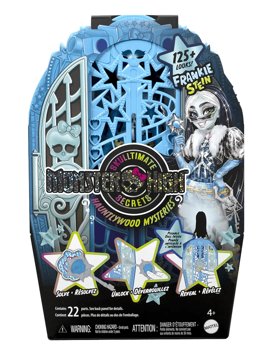 Monster High - Skulltimate Secrets Hauntlywood Mysteries Doll, Frankie Stein with 19+ Surprises - puppen - multi color - 5