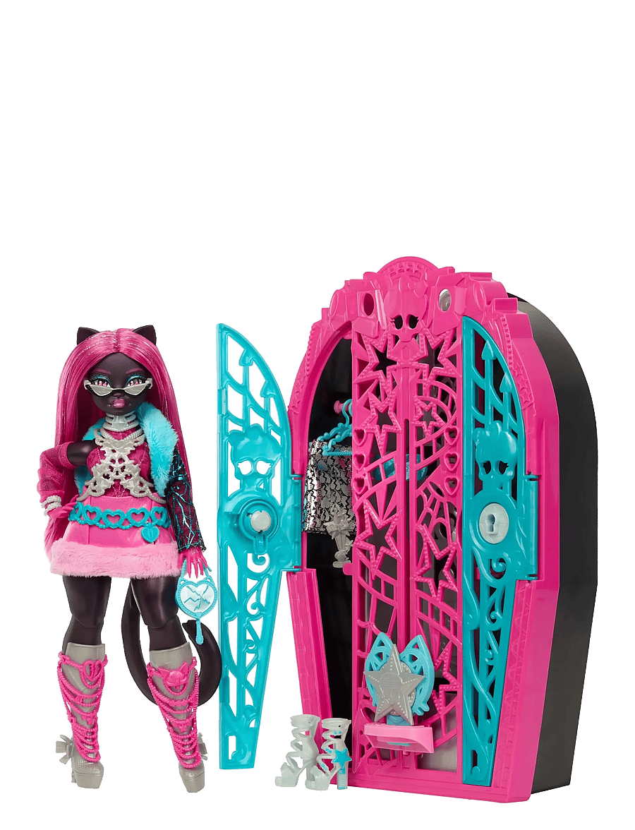 Monster High - Skulltimate Secrets Hauntlywood Mysteries Doll, Catty Noir with 19+ Surprises - puppen - multi color - 1