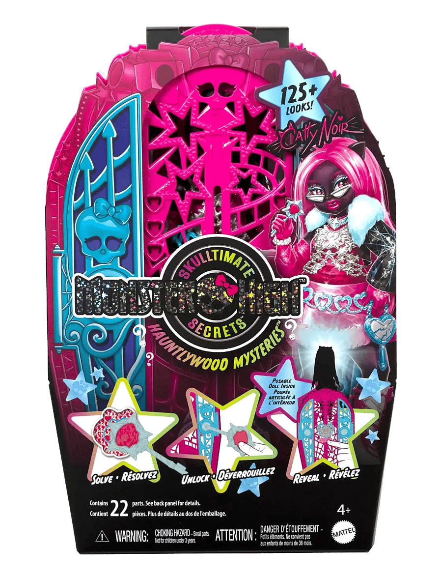 Monster High - Skulltimate Secrets Hauntlywood Mysteries Doll, Catty Noir with 19+ Surprises - puppen - multi color - 5