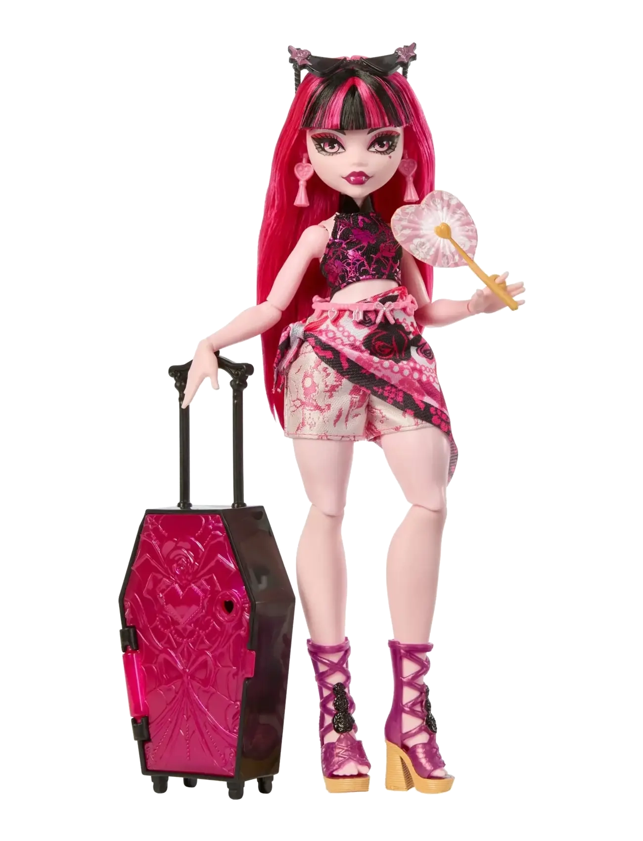 Monster High - Skulltimate Secrets Gore-geous Oasis Playset, Draculaura Doll and Accessories - dukker - multicolor - 2