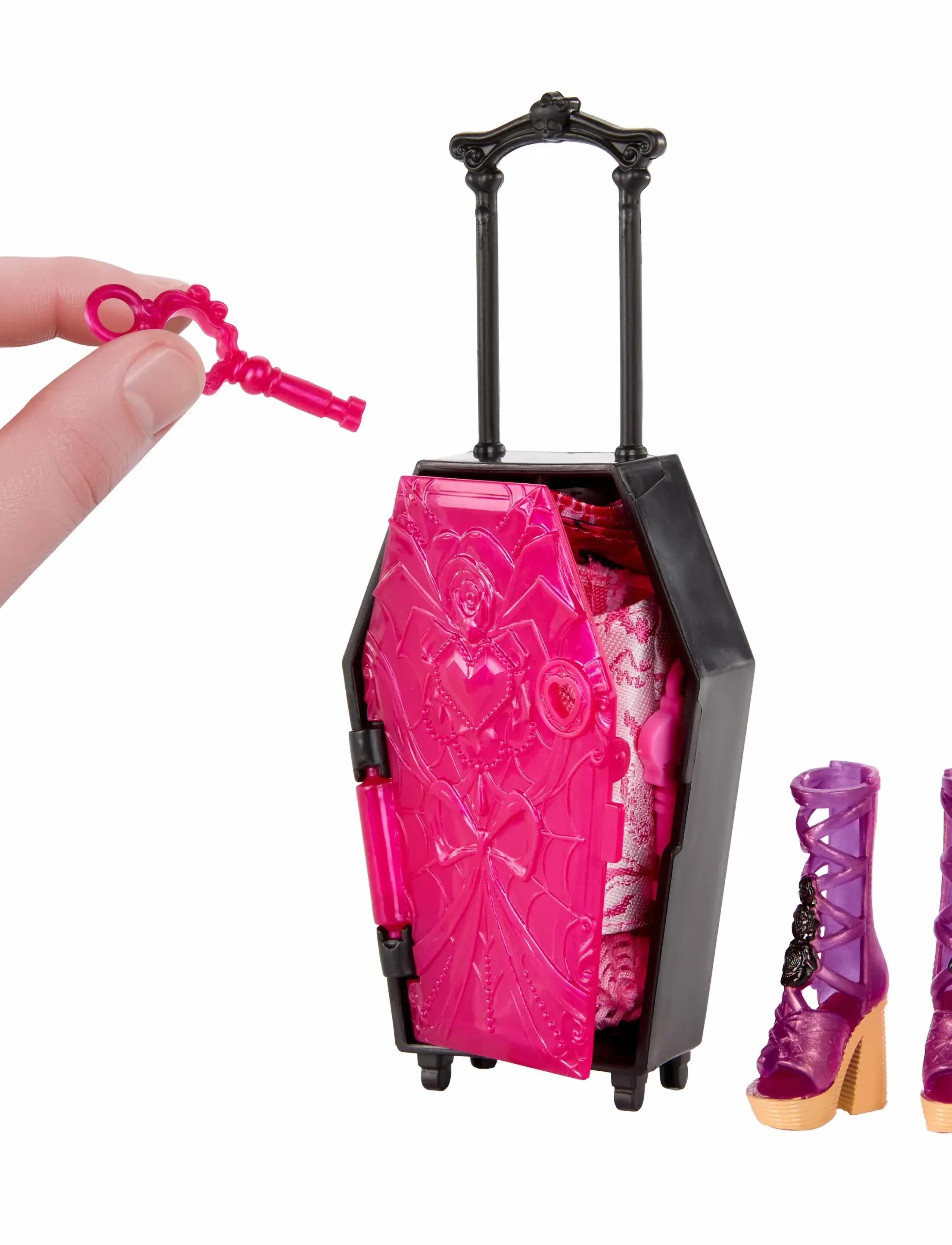 Monster High Skulltimate Secrets Gore-Geous Oasis Playset, Draculaura Doll And Accessories, Børn, Dolls, Pink, Str: ONE SIZE