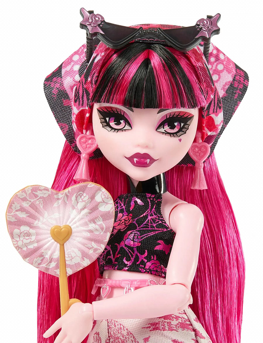 Monster High - Skulltimate Secrets Gore-geous Oasis Playset, Draculaura Doll and Accessories - puppen - multicolor - 5