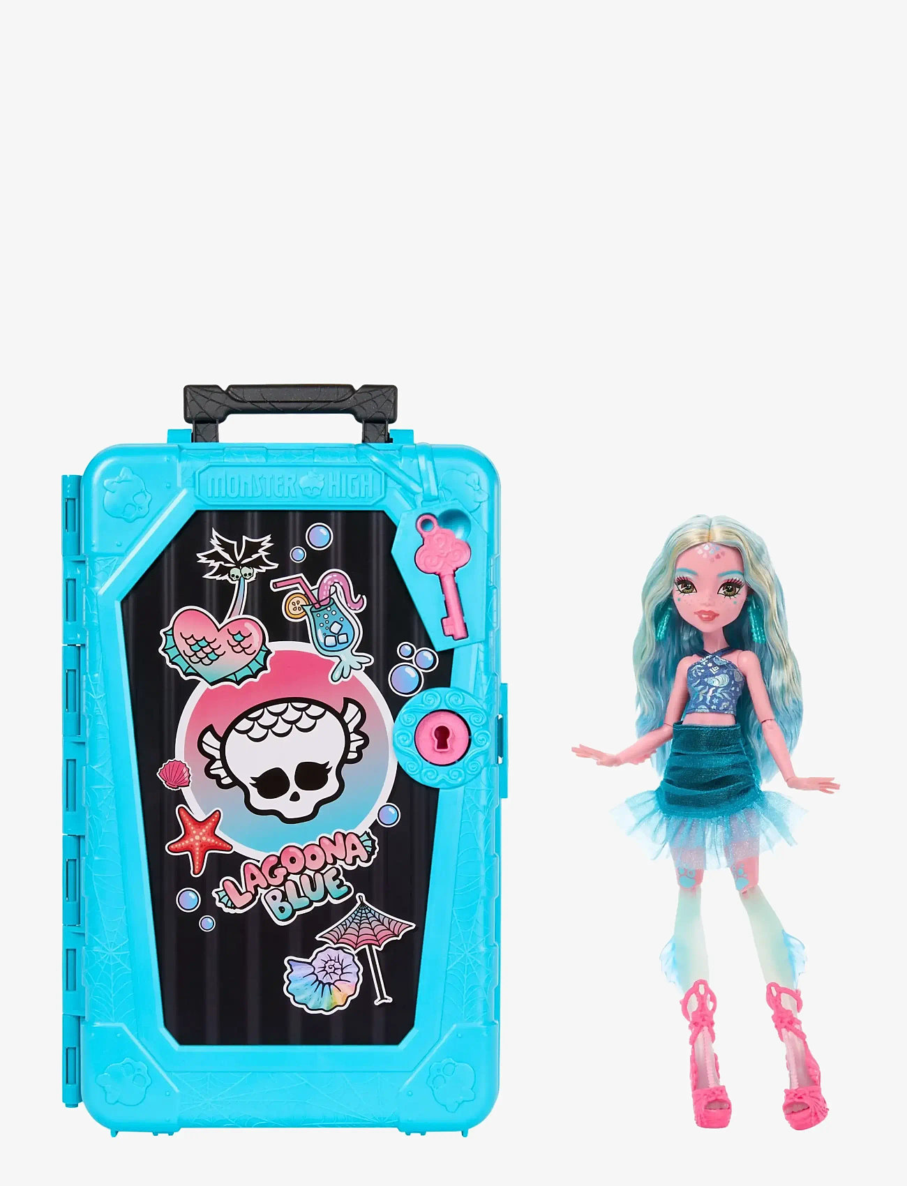 Monster High - Skulltimate Secrets Gore-geous Oasis Playset, Lagoona Blue Doll and Accessories - puppen - multicolor - 1
