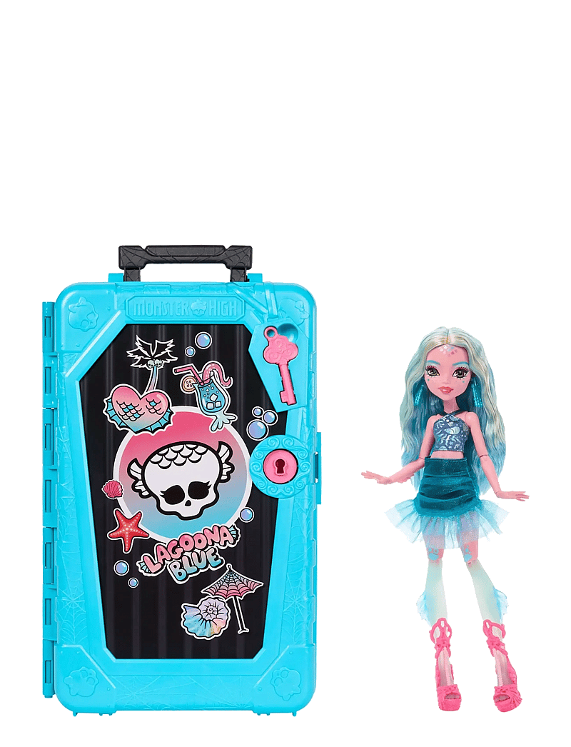 Monster High - Skulltimate Secrets Gore-geous Oasis Playset, Lagoona Blue Doll and Accessories - puppen - multicolor - 1