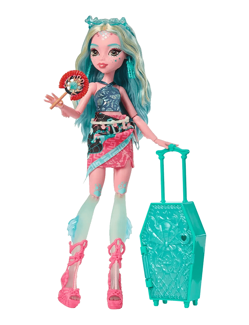 Monster High - Skulltimate Secrets Gore-geous Oasis Playset, Lagoona Blue Doll and Accessories - puppen - multicolor - 2