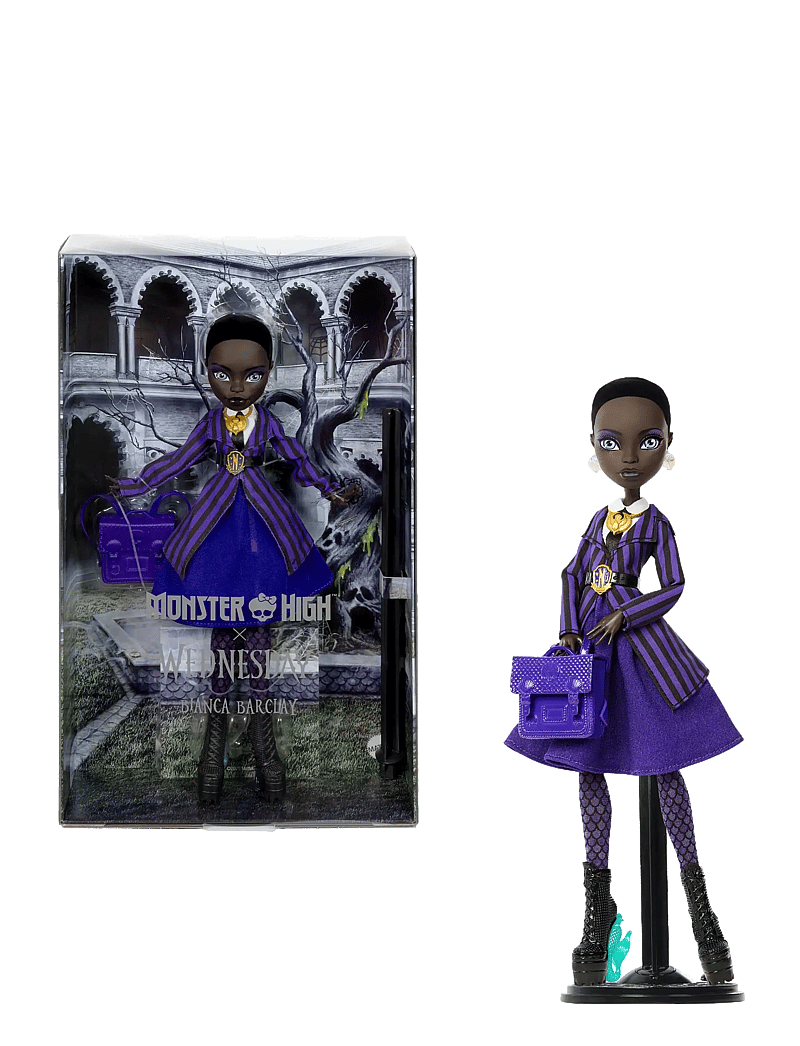 Monster High - x Wednesday Collectible Doll, Bianca Barclay in Nevermore Academy Uniform - lėlės - multi color - 0