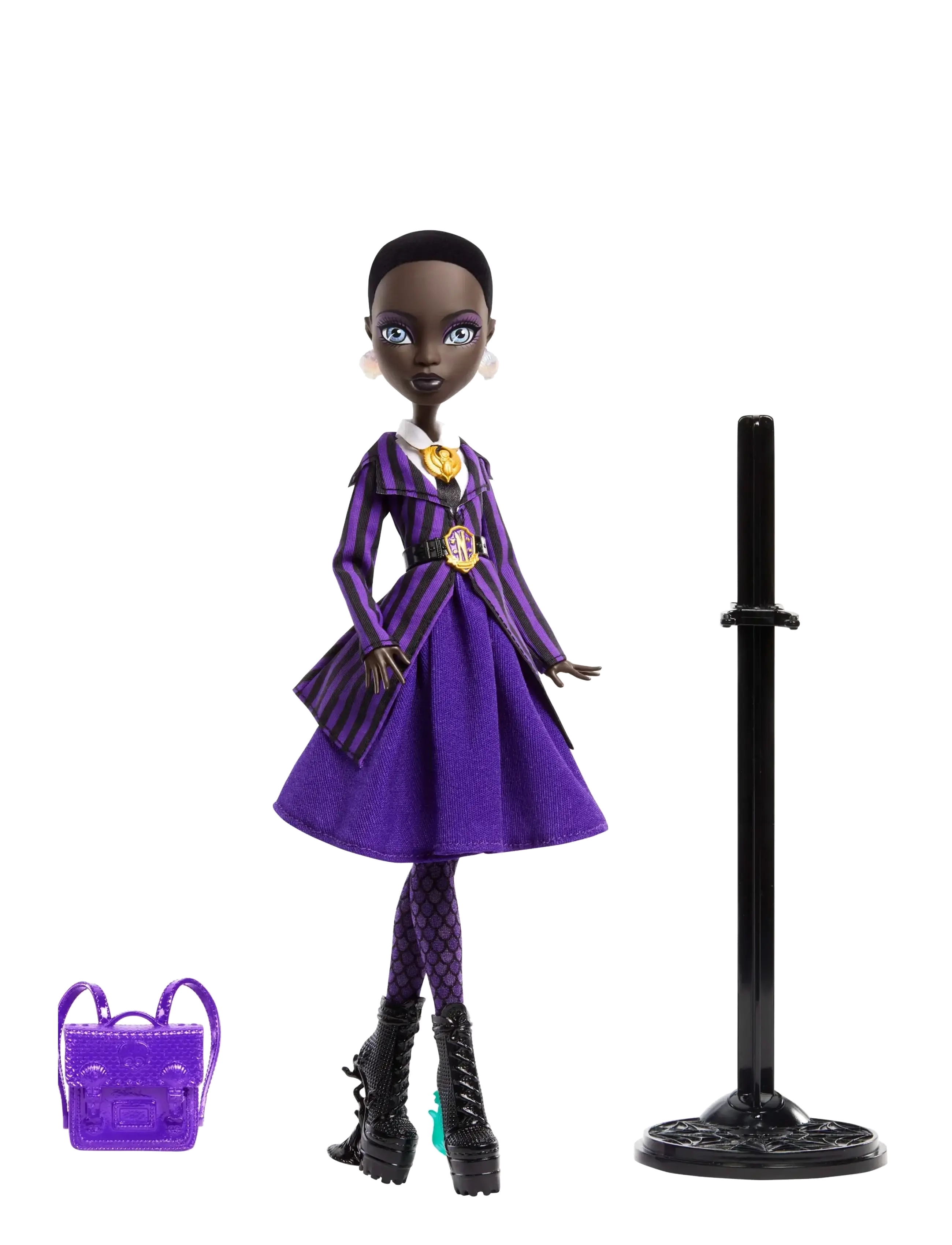 Monster High - x Wednesday Collectible Doll, Bianca Barclay in Nevermore Academy Uniform - dúkkur - multi color - 1