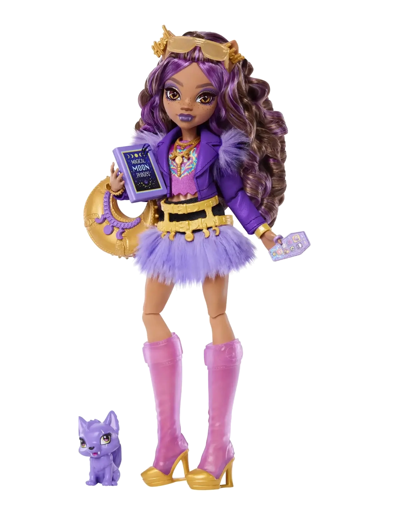 Monster High CLAWDEEN WOLF Pop - Inspiration - MULTICOLOR / purple