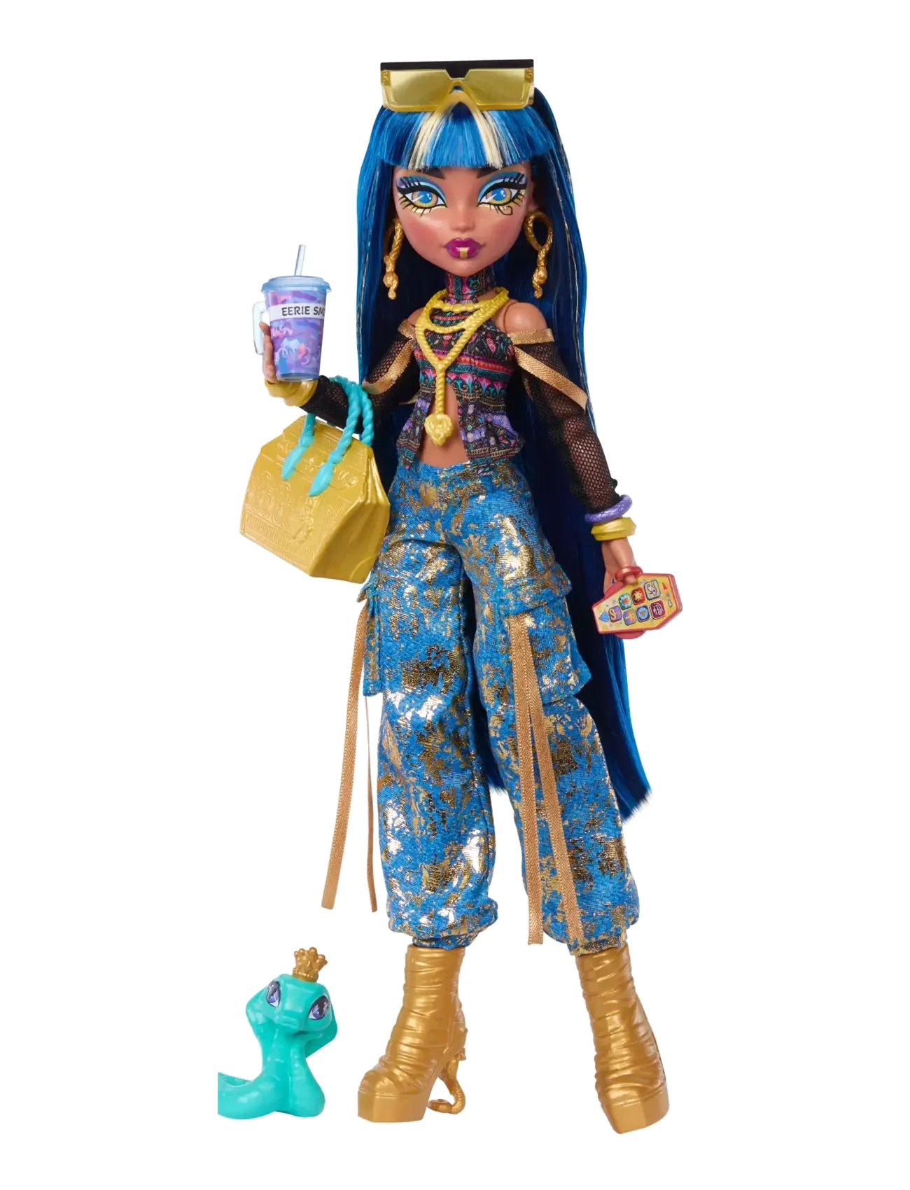 Monster High Cleo De Nile Pop, Børn, Dolls, Blå, Str: ONE SIZE