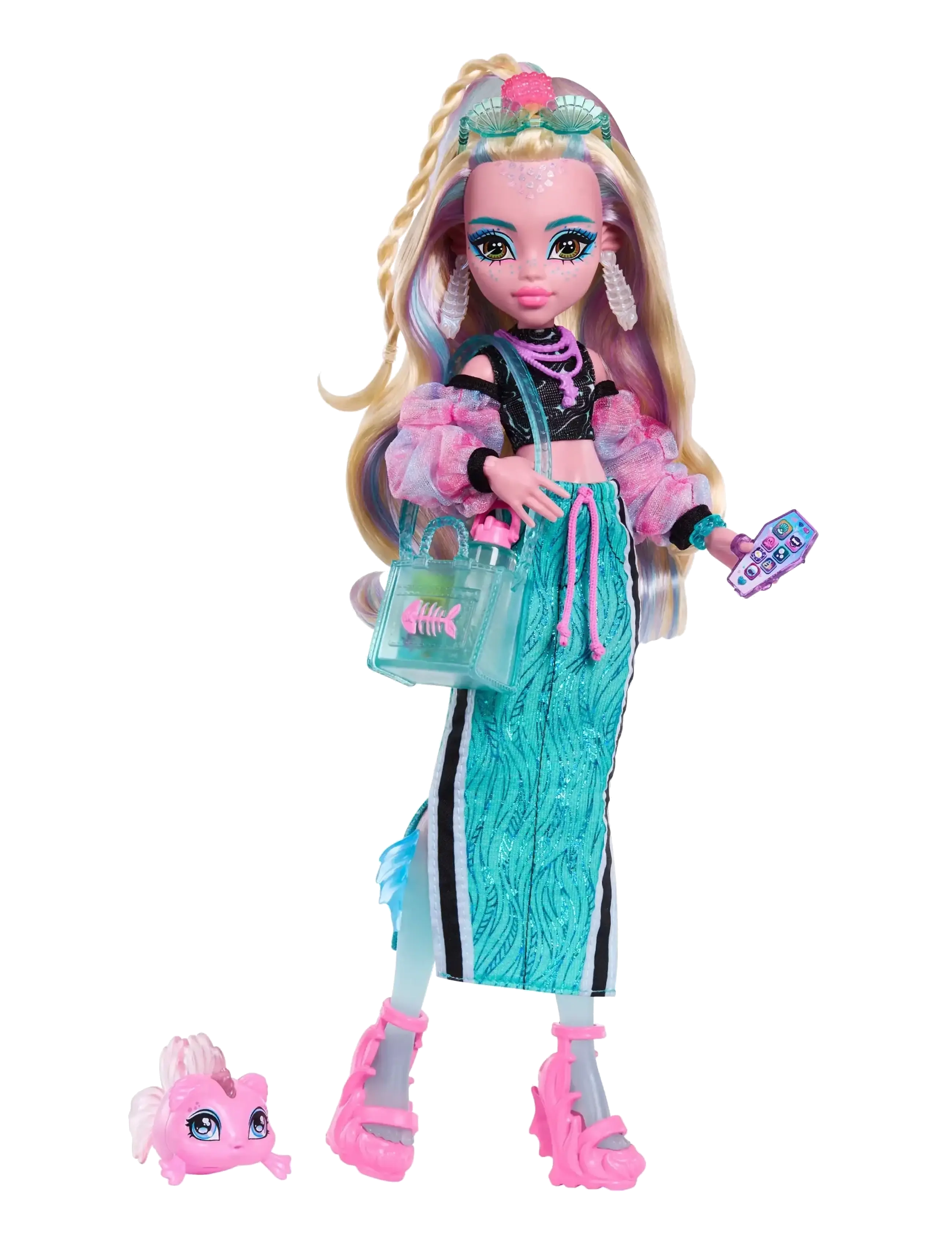Monster High Lagoona Blue Pop, Børn, Dolls, Pink, Str: ONE SIZE