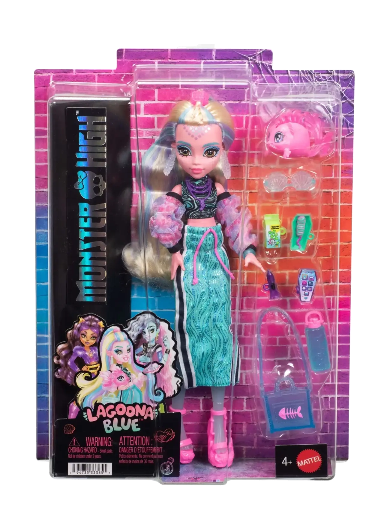Monster High - LAGOONA BLUE Pop - dukker - multicolor - 3