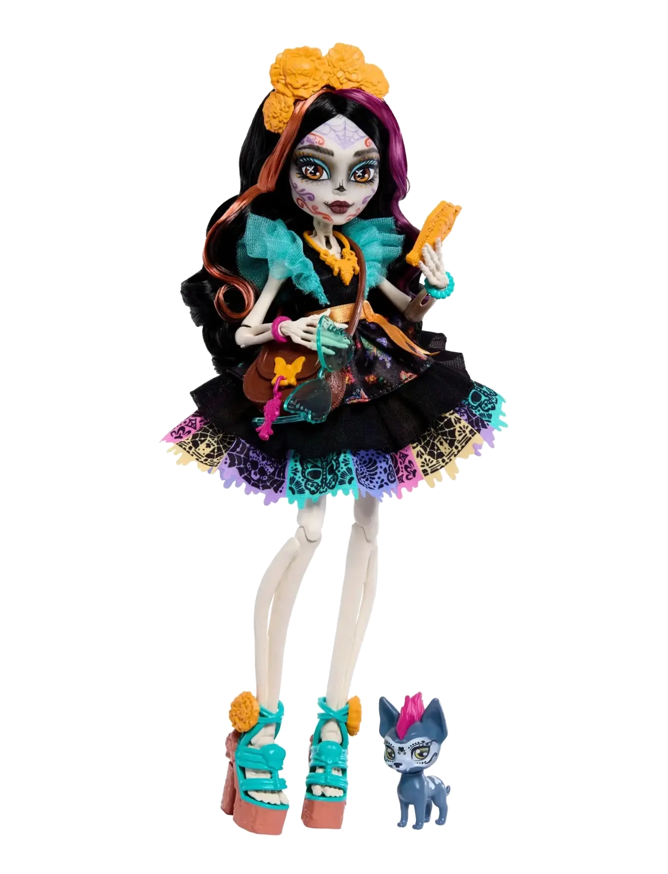 Monster High Skelita Calaveras Pop, Børn, Dolls, Sort, Str: ONE SIZE