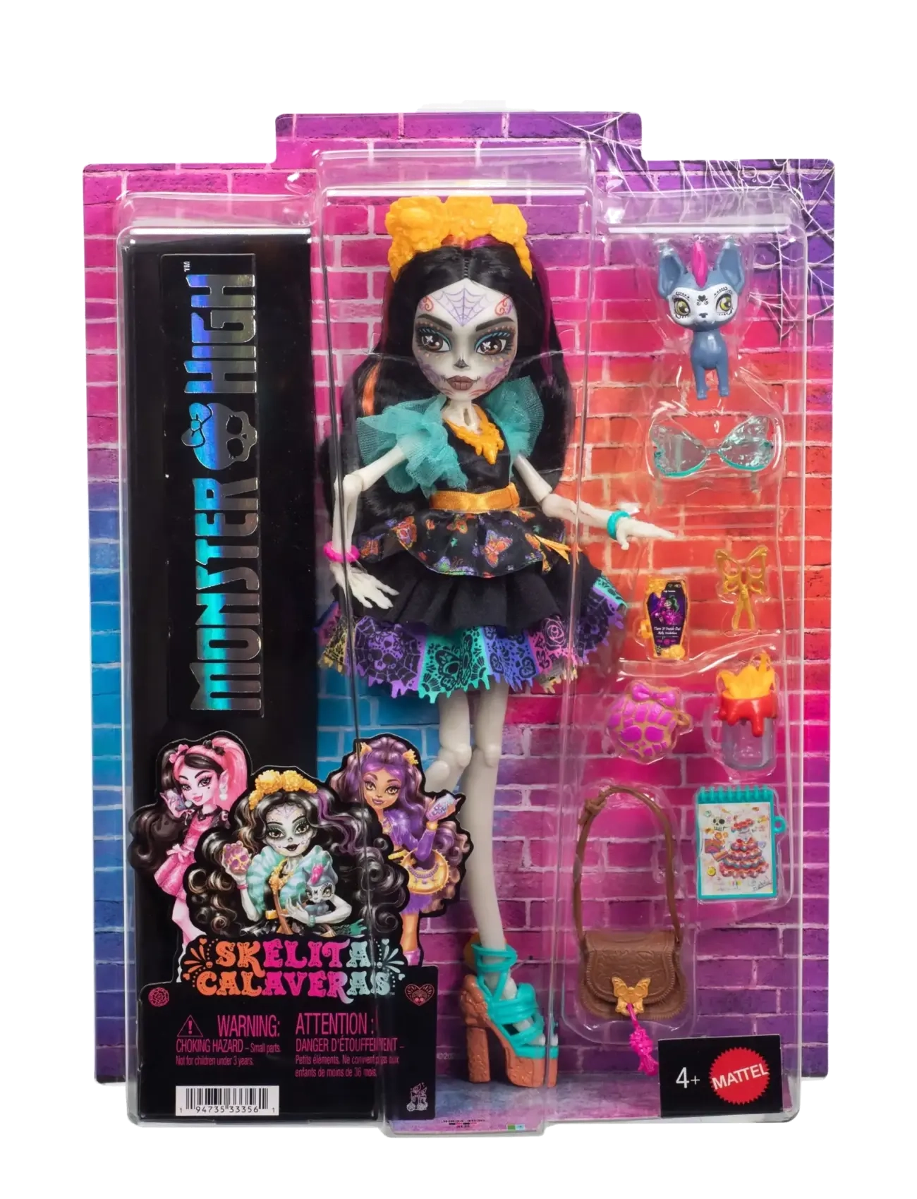 Monster High - SKELITA CALAVERAS Pop - dockor - multicolor - 3
