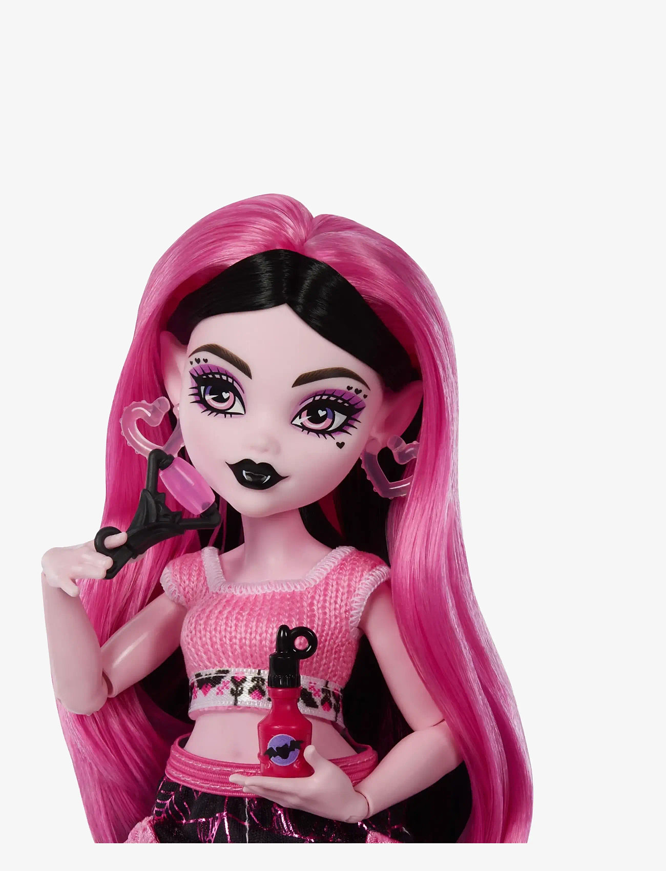 Monster High - Self-Scare Secrets Draculaura Fashion Doll with 13 Realistic Accessories - lėlės - multicolor - 3