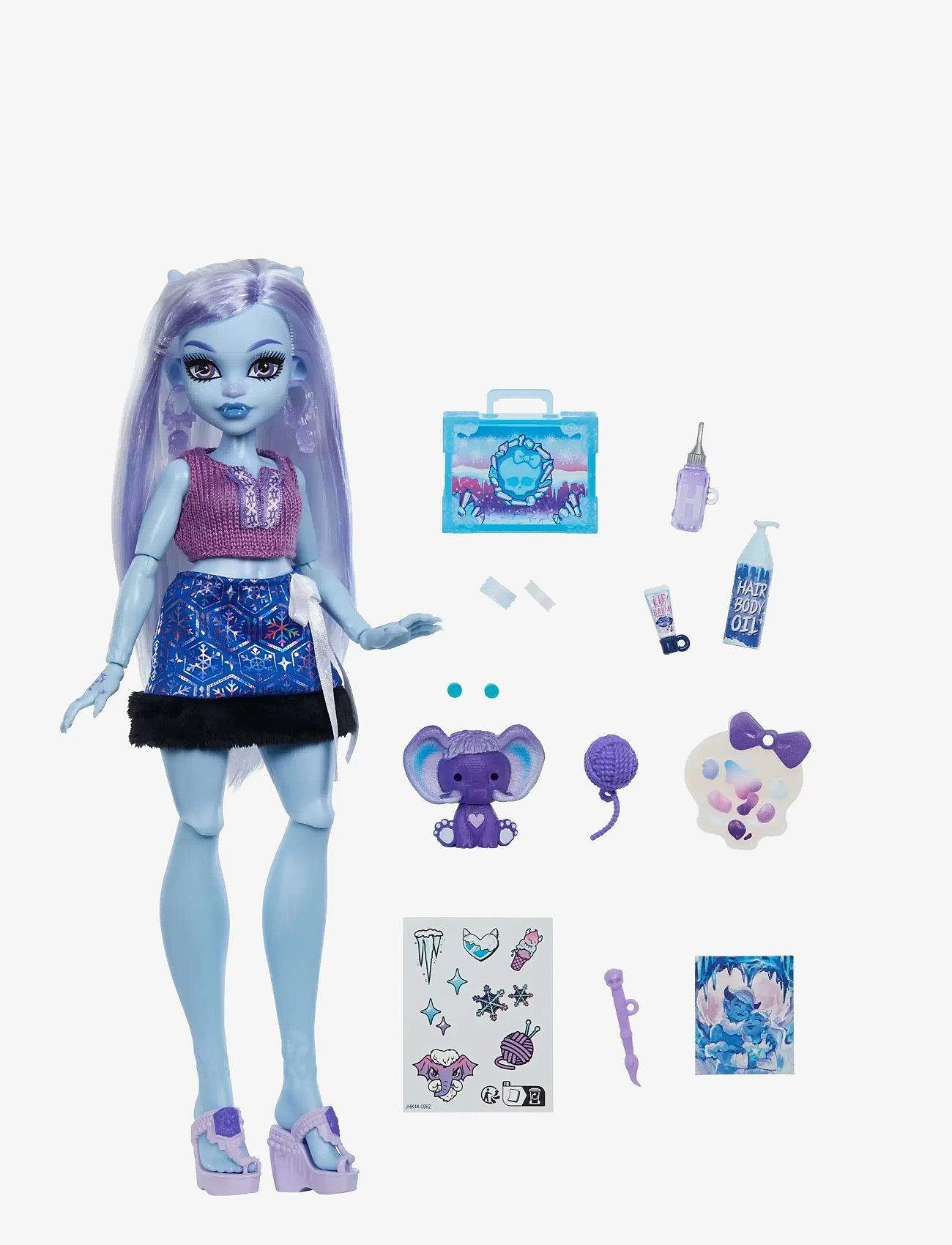 Monster High - Self-Scare Secrets Abbey Bominable Fashion Doll with 13 Realistic Accessories - puppen - multicolor - 1