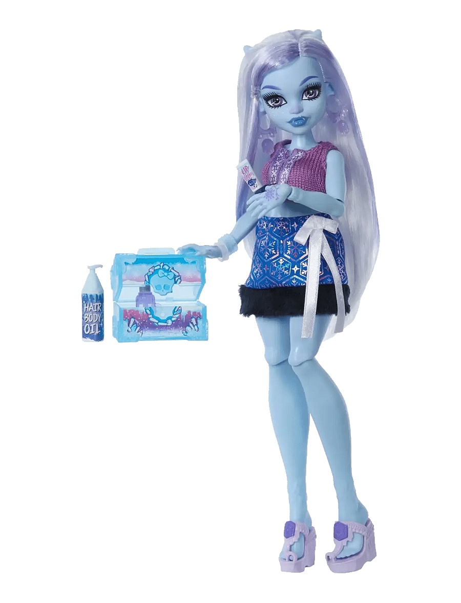 Monster High - Self-Scare Secrets Abbey Bominable Fashion Doll with 13 Realistic Accessories - nukud - multicolor - 2