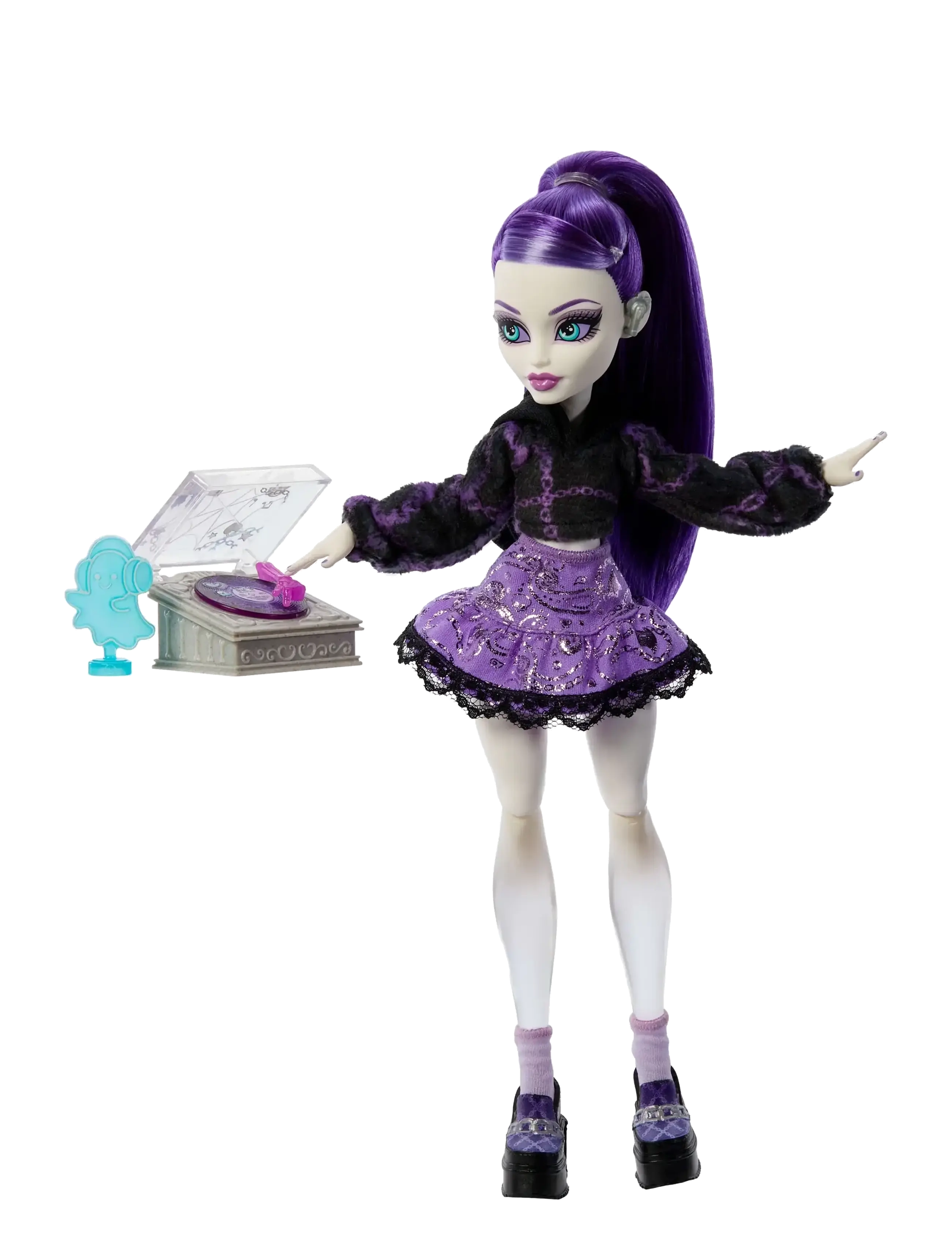 Monster High - Self-Scare Secrets Spectra Vondergeist Fashion Doll with 13 Realistic Accessories - multicolor - 2