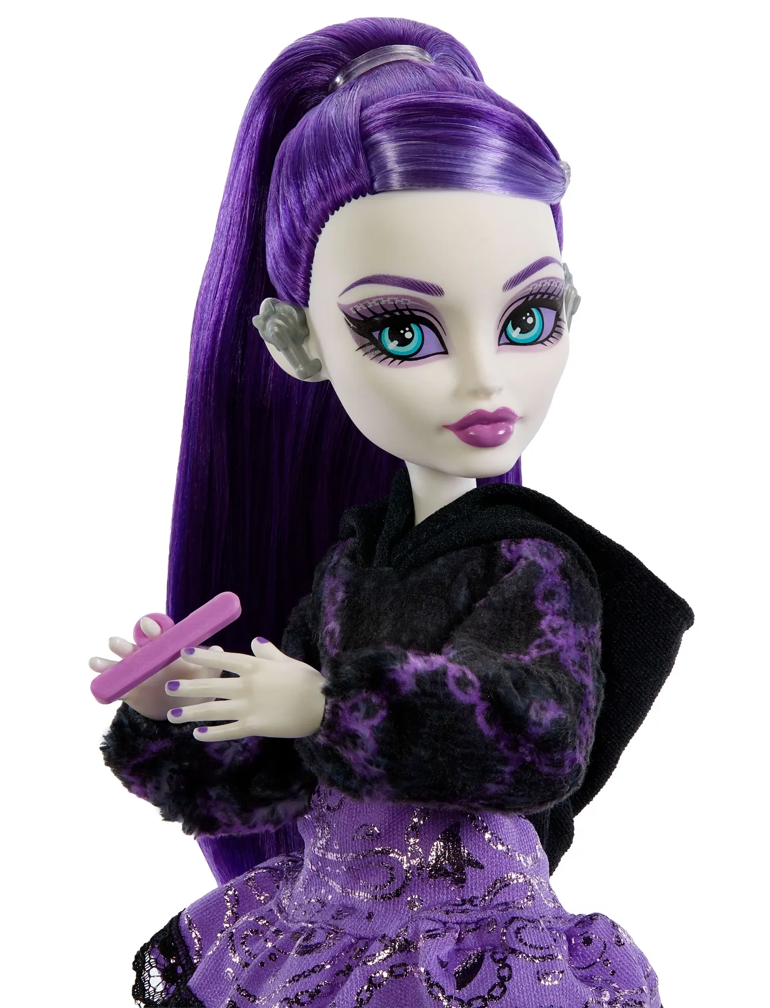 Monster High - Self-Scare Secrets Spectra Vondergeist Fashion Doll with 13 Realistic Accessories - multicolor - 4
