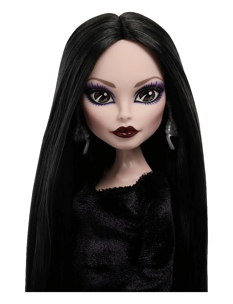 Monster High - x Wednesday Collectible Doll, Morticia Addams in Black Velvet Dress - nukud - multicolor - 2