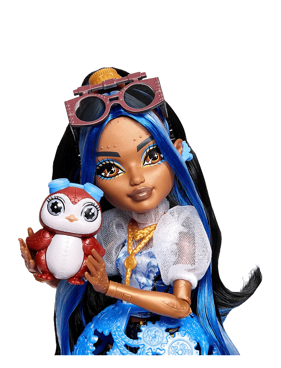 Monster High - Robecca Steam Fashion Doll with Blue Blouse and Rocket Boots - puppen - multi color - 4