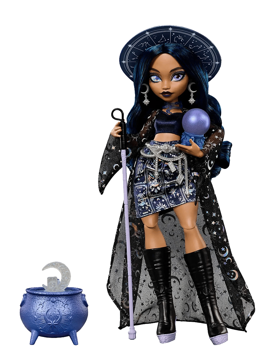 Monster High - Moonspell Magic by Claire de Luna Fashion Doll, Clairvoyant Witch with Accessories - puppen - multicolor - 4
