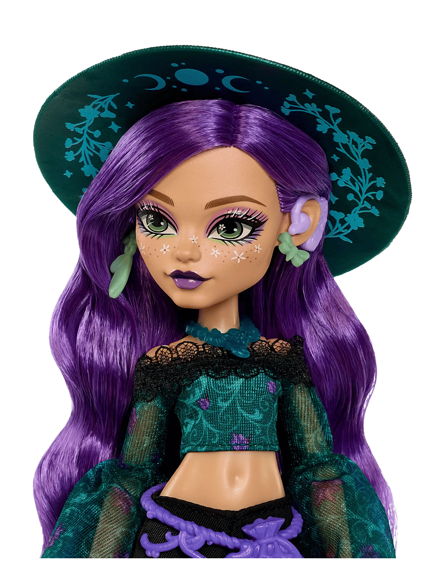 Monster High - Moonspell Magic by Willow Thorne Fashion Doll, Nature Witch with Accessories - dukker - multicolor - 2