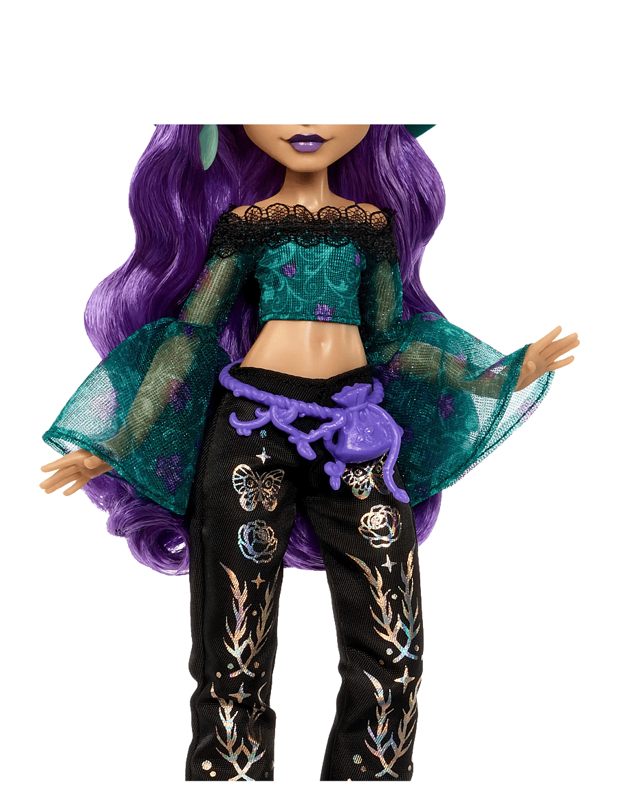 Monster High - Moonspell Magic by Willow Thorne Fashion Doll, Nature Witch with Accessories - dukker - multicolor - 3