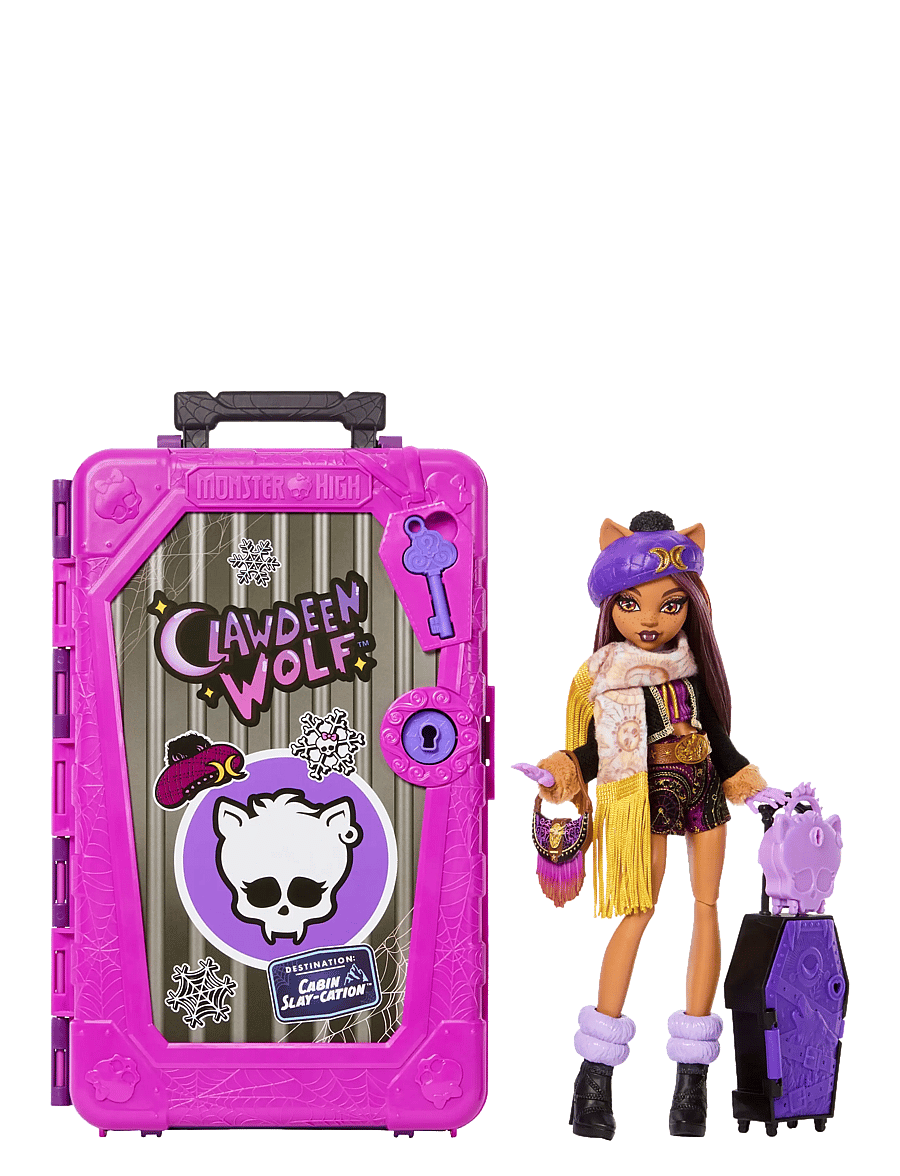 Monster High - Skulltimate Secrets Cabin Slay-cation Playset, Clawdeen Wolf Doll and Accessories - multicolor - 1