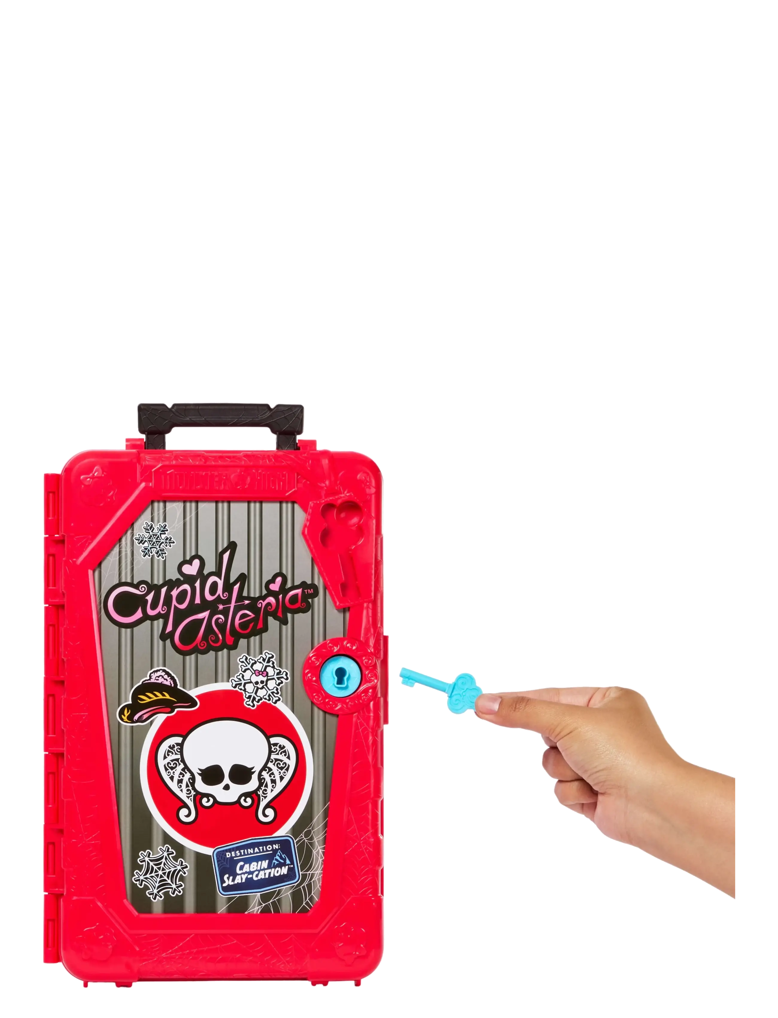 Monster High Skulltimate Secrets Cabin Slay-Cation Playset, Cupid Asteria Doll And Accessories, One Size, Multi/patterned, Dukker Og Tilbehør > Dukker