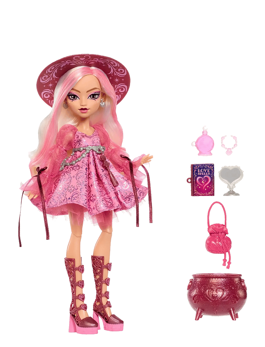 Monster High - Moonspell Magic by Carina Song Fashion Doll, Love Witch with Accessories - multicolor - 1