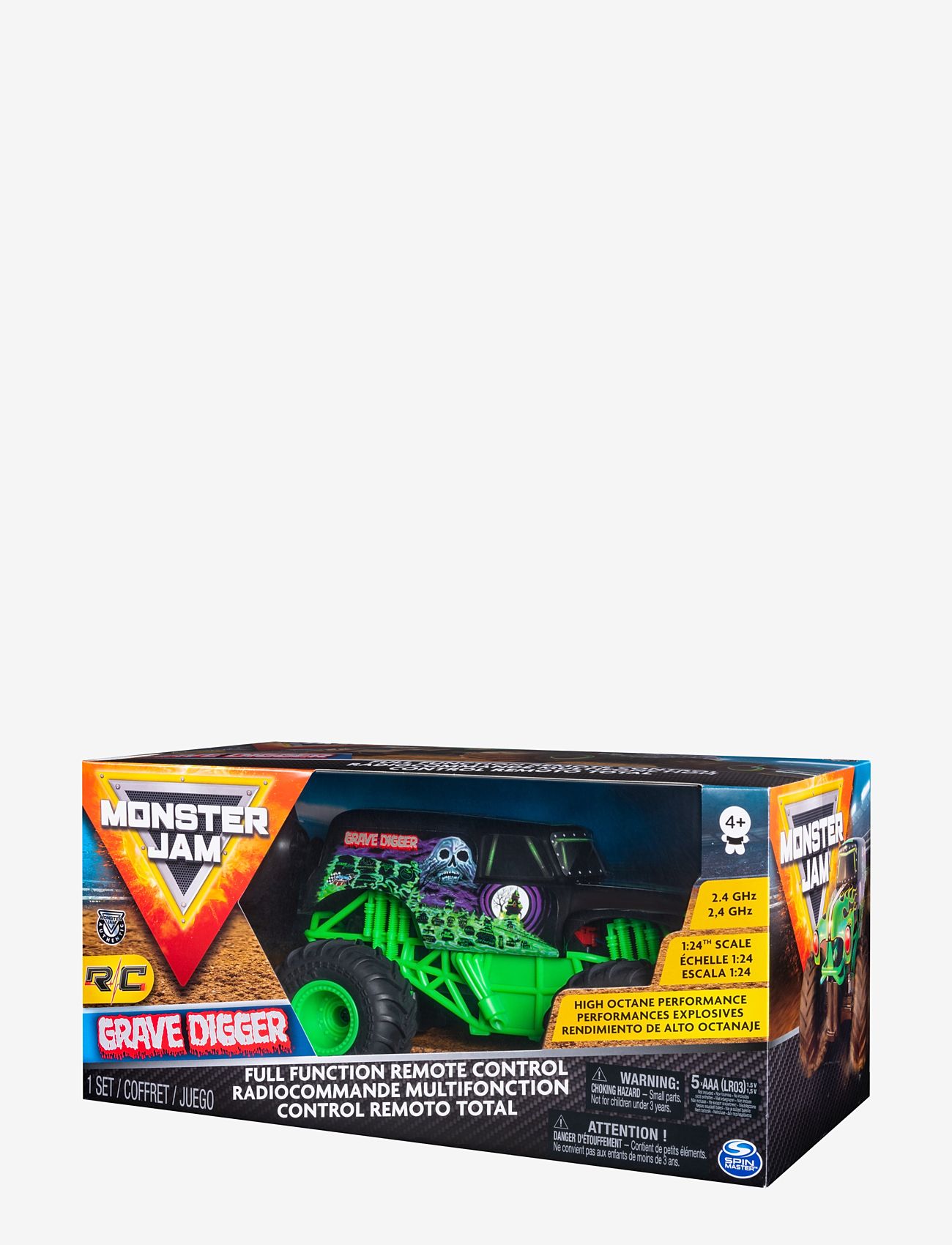 Monster Jam - Monster Jam RC Scale 1:24 - laveste priser - multi - 3