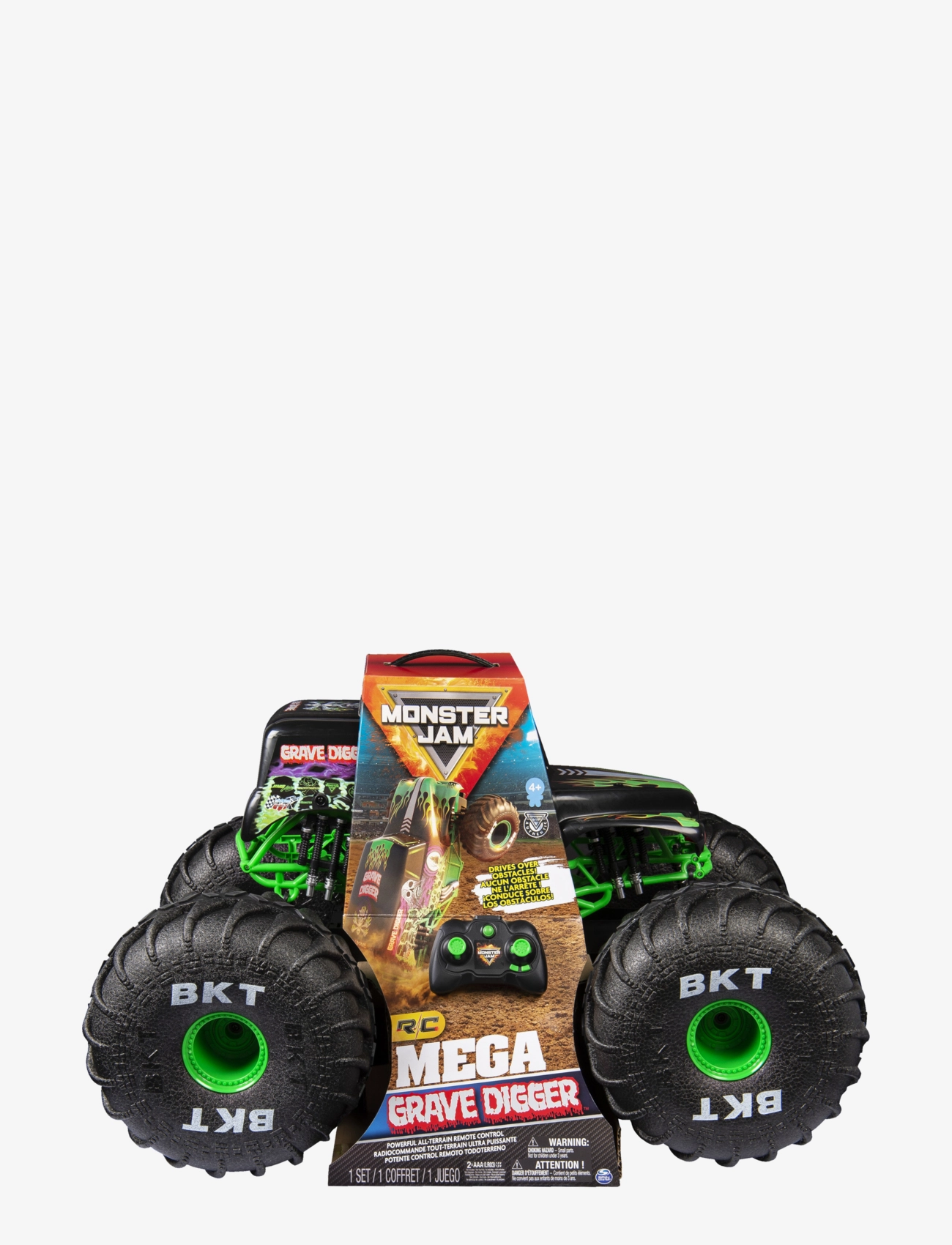 Monster Jam Rc Mega Grave Digger, Børn, Classic Puslespil, Multi/mønstret, Str: ONE SIZE