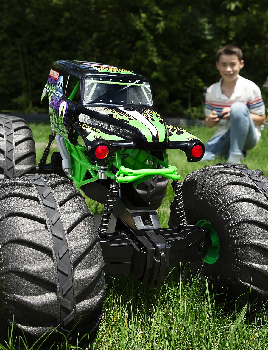 Monster Jam - Monster Jam RC Mega Grave Digger - fjernstyret legetøj - multi - 0