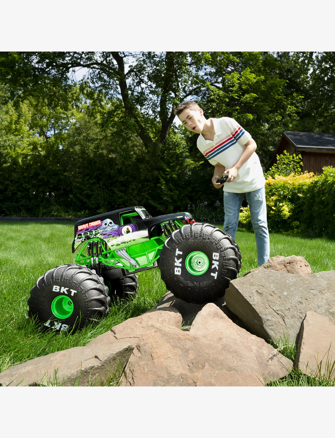 Monster Jam - Monster Jam RC Mega Grave Digger - multi - 4